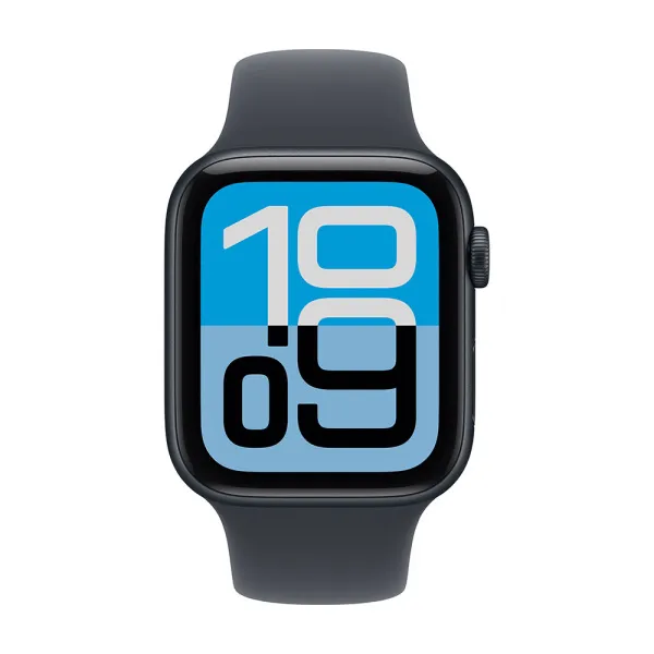 Apple Watch Series SE 3 44mm Midnight Aluminum Case with Midnight Sport Band M/L