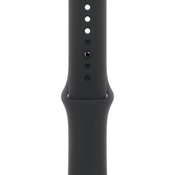 Apple Watch Series 11 46mm Aluminum Space Gray Case Black Sport Band M/L